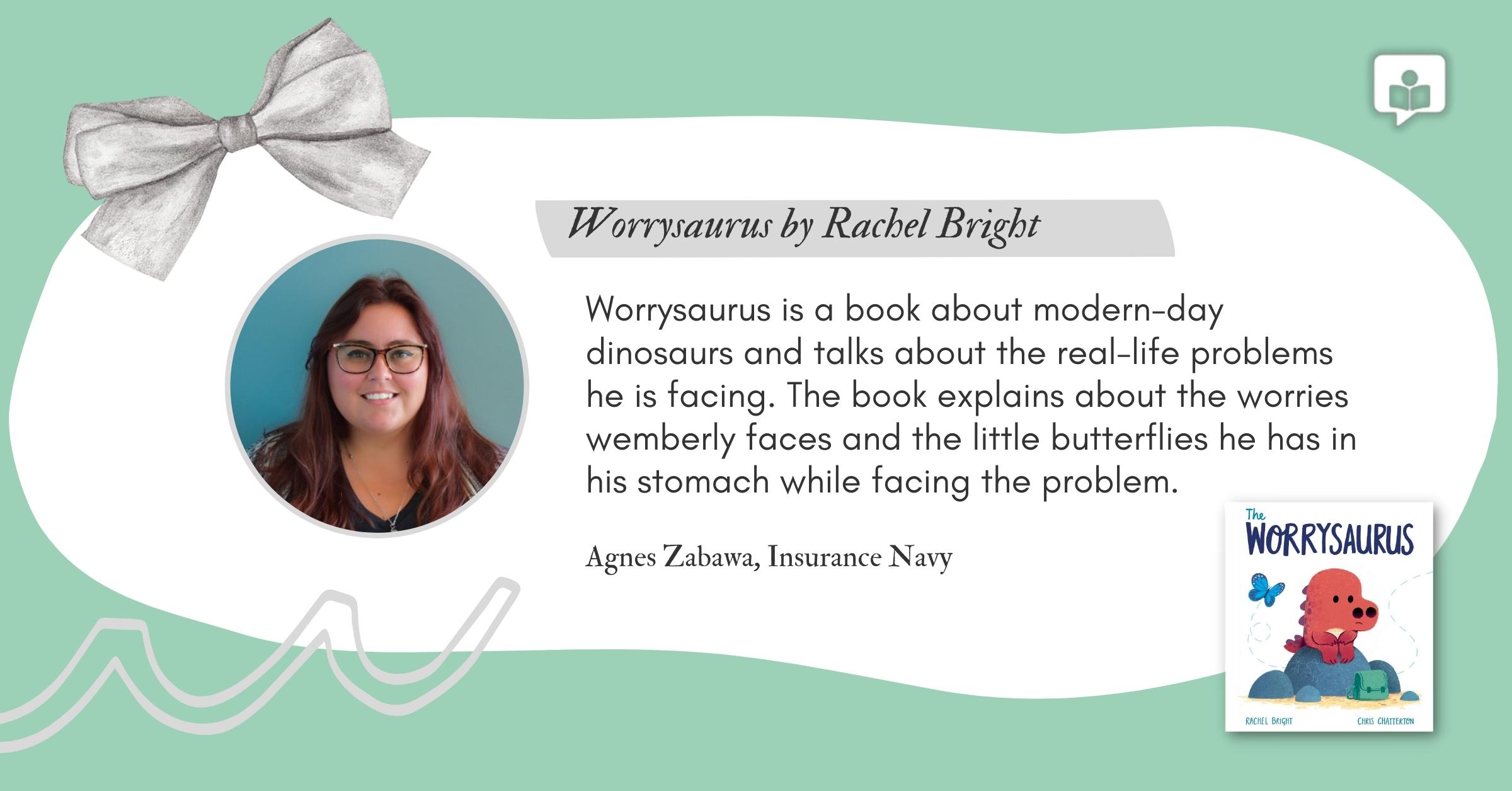worrysaurus book for kids